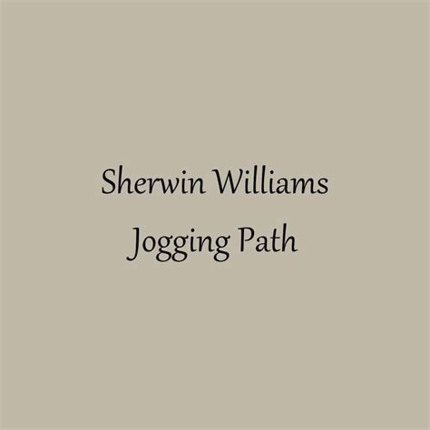 Sherwin Williams Jogging Path - At Lane and High