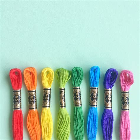 DMC Thread Conversion Chart 的图像结果