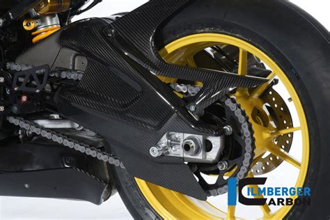 ILMBERGER SWING ARM COVERS (SET - LEFT AND RIGHT) CARBON - BMW S 1000 ...