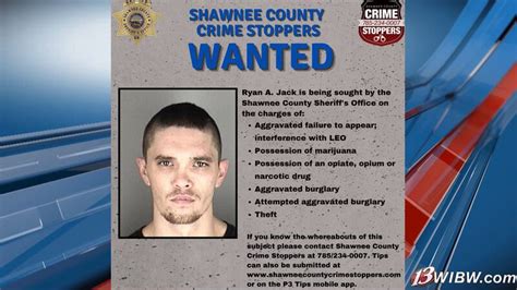 Shawnee Co. man added to Crime Stoppers most wanted list