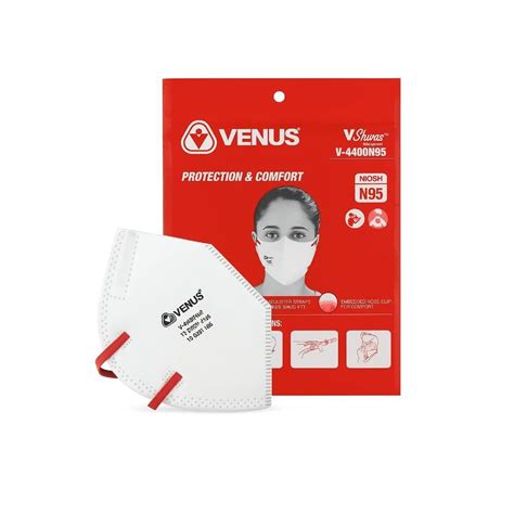 VENUS V-4400 N95 Face Mask NIOSH Certified
