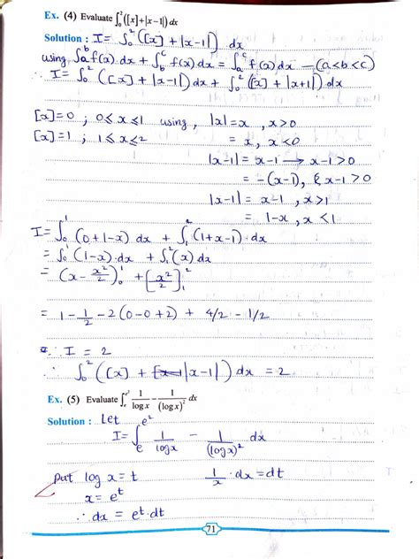 Image result for Definite Integration Examples