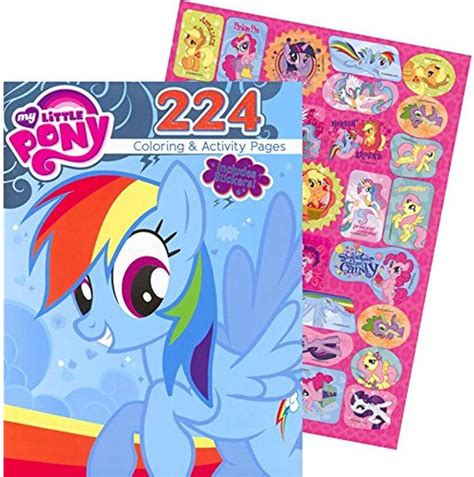 my LITTLE PONY Giant Coloring Activity Book Stickers - Giant Coloring ...