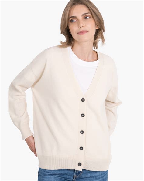 Women's Cashmere Oversized Cardigan | MaisonCashmere