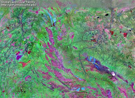 GIS-Lab: Получение данных Landsat/ETM+ 2000 года в виде мозаик
