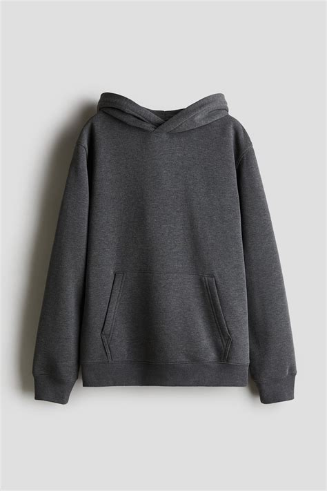 Hoodie - Dark gray - Kids | H&M US