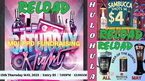 HULOHULA - MOI PPD FUNDRAISING, Reload Bar Tonga, Nukualofa, 15 May ...