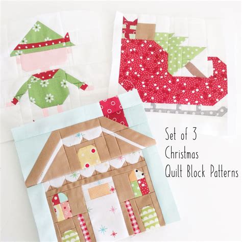 christmas quilt block ideas