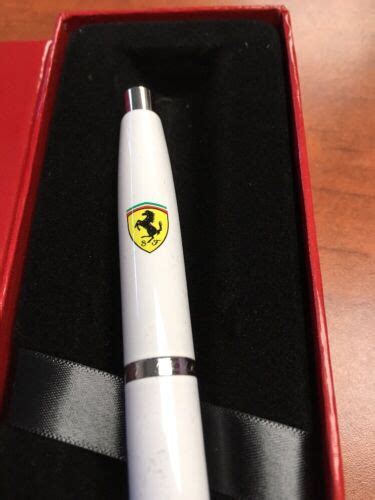 Buy Sheaffer Ferrari VFM Gloss White Pen Online India | Ubuy