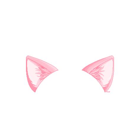 Adorable Pink Cat Ears Drawing