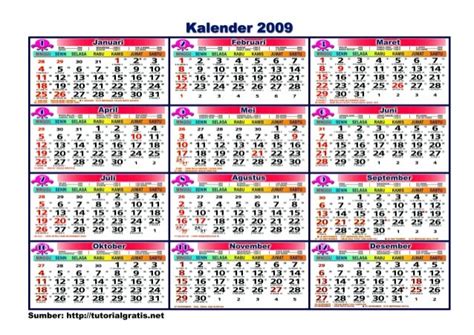 Calendar For 2009 Royalty Free Stock Photo - Image: 7294085