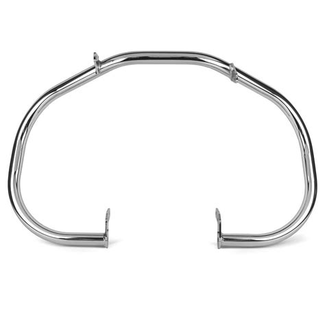 Harley Engine Guard Chrome Square Curved Engine Guard Crash Bar For ...
