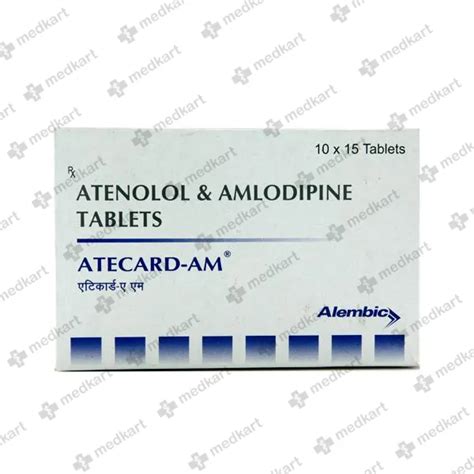 ATECARD AM TABLET 14'S Price, Uses, Side Effects & Substitutes | Medkart