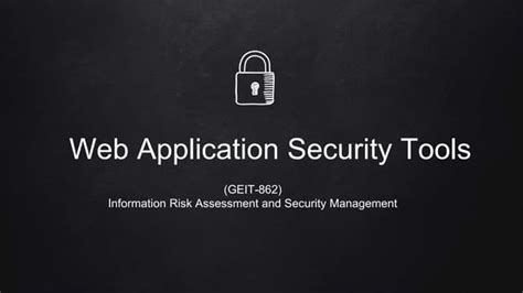 Web Application Security Tool 的图像结果