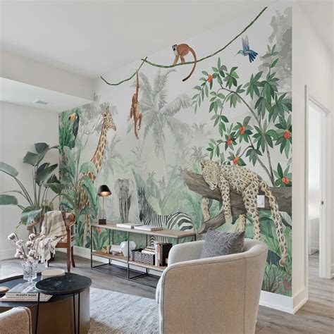 Jungle Childrens Wall Mural