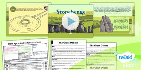 Stonehenge Lesson Plan 4 - Year 5 & 6 History