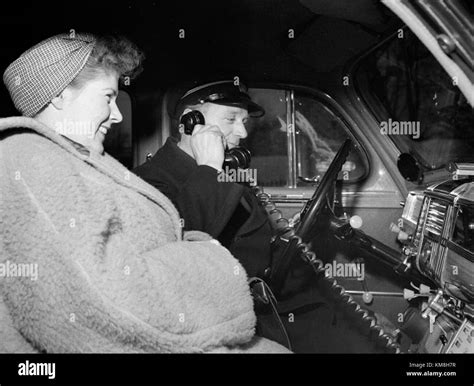 This image features a 1950s mobile phone, a pioneering technology from ...