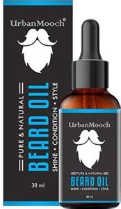 UrbanMooch Beard Growth Oil for Strong and healthy beard growth & Shine ...