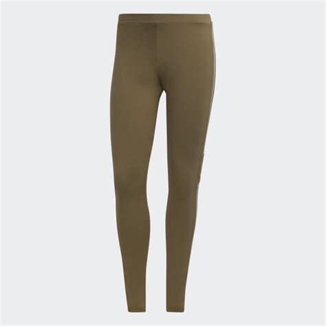 adidas Trefoil Tights - Green | Free Shipping with adiClub