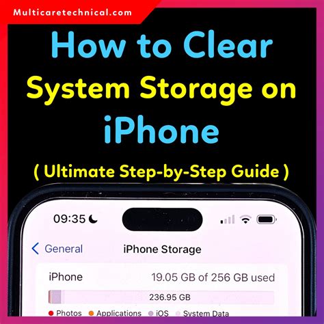How to Clear System Storage on iPhone (Free Up Space Fast)