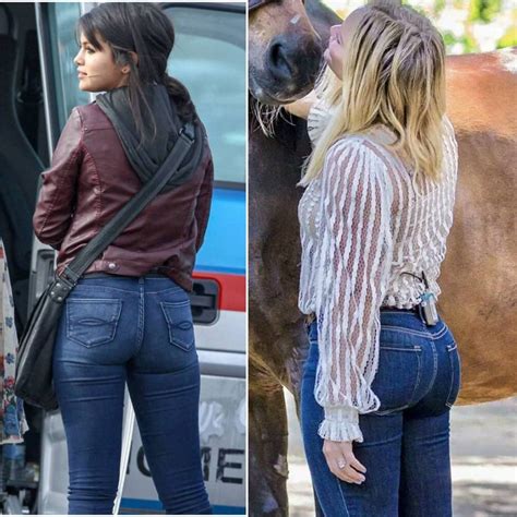 Booty in Jeans : Selena Gomez vs Hilary Duff : r/CelebBattles