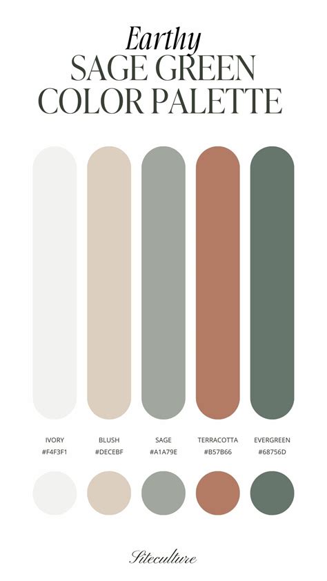 5 Gorgeous Sage Green Color Palettes You Need to See - Siteculture ...