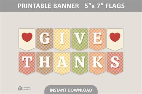 Thank You Banner Printable