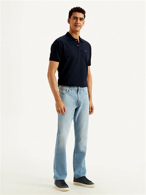 Men's 513 Blue Slim Straight Fit Mid Rise Jeans – Levis India Store