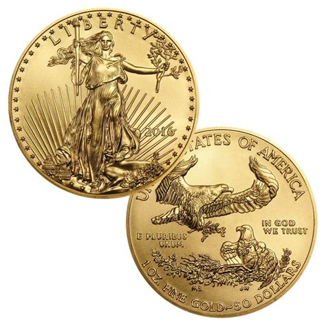 $50 - 1 Ounce Gold US American Eagles