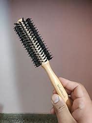 Buy UrbanMooch Round Boar & Nylon Bristle Hair Brush For Blow Drying ...