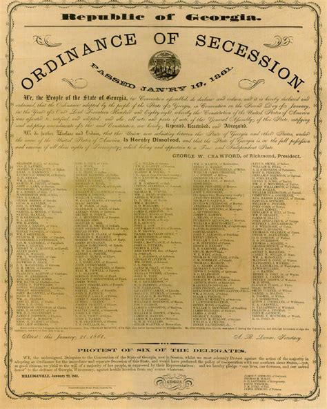 File:Ordinance of Secession Milledgeville, Georgia 1861.png - Wikimedia ...
