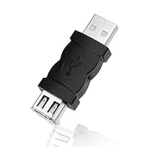 FYL Firewire IEEE 1394 6 Pin Female to USB Male Adaptor Converter ...