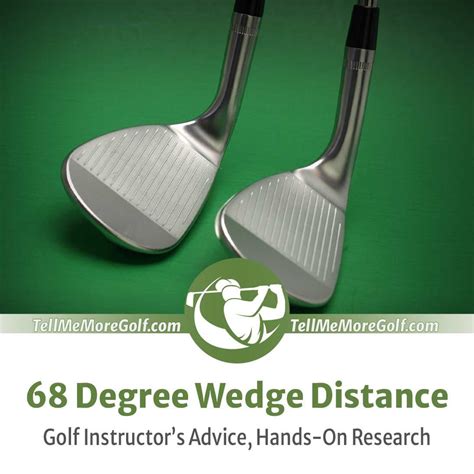 68 Degree Wedge Distance — Average Distance Chart : r/GolfHelp