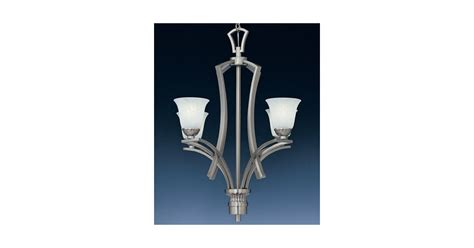 Designers Fountain 5714-SP 4 Light Chandelier with Faux Alabaster ...
