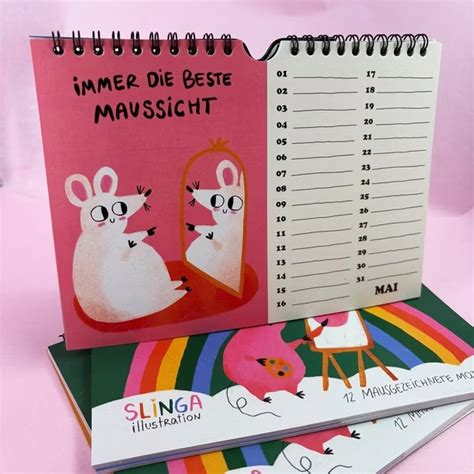 Der mausigste Kalender von Slinga – METAWARE Wien