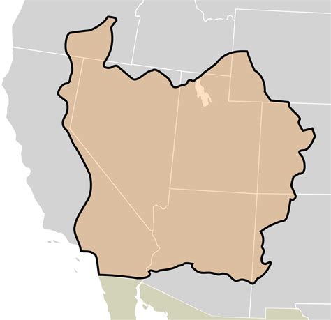 Proposed state of Deseret. The State of Deseret... - Maps on the Web