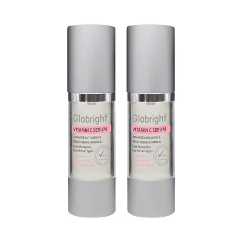 Buy GLOBRIGHT VITAMIN C SERUM 30 ML | WITH WITCH HAZEL | PARABEN FREE ...