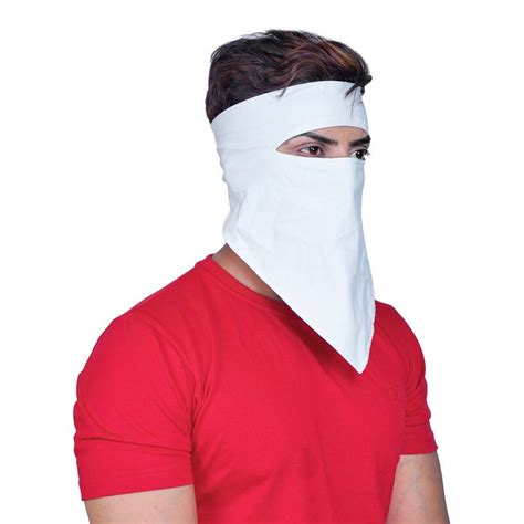 Dono Men And Women Cotton Reusable Face Mask Ideal For Scooter And Bike ...