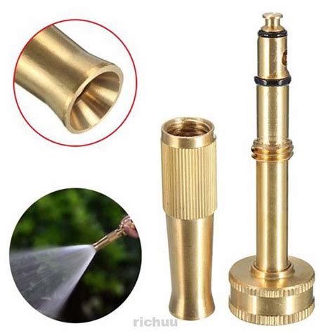 Novel-High Pressure Hose Nozzle Heavy Duty Brass Water Hose, 50% OFF