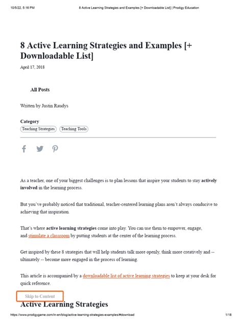 Image result for Active Learning Definition and Examples