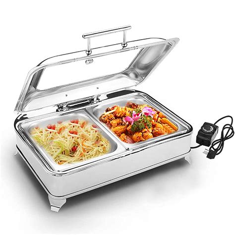 Food Warmers For Parties Buffets Electric Stainless Steel Buffet Server ...