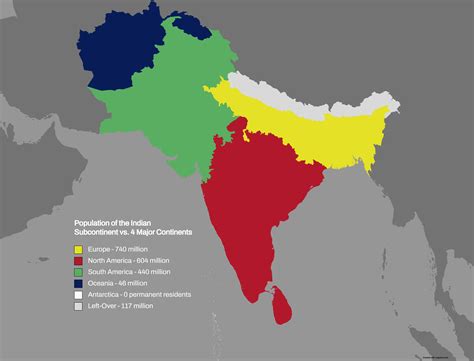 European Subcontinent Map