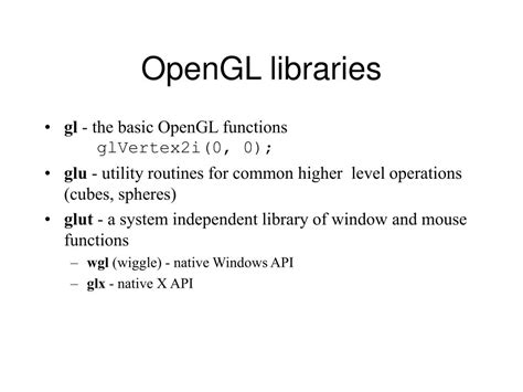 Image result for OpenGL Basics