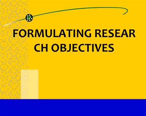 Image result for Research Objectives Basic Formatting