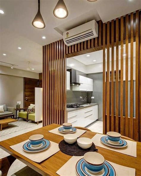 kitchen living room partition ideas