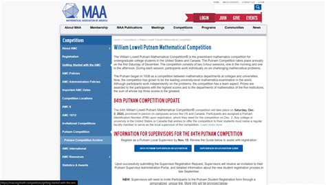 Putnam Exam Study Seminar | Announce | University of Nebraska-Lincoln