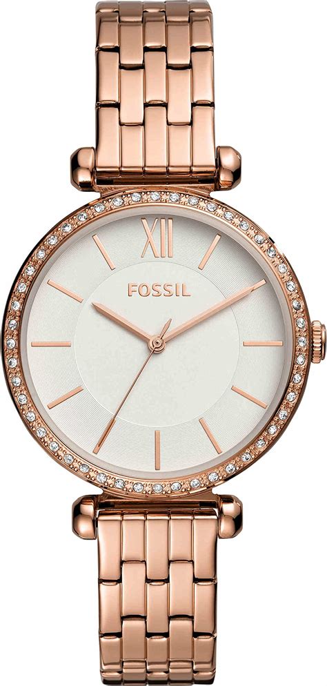 Buy Fossil Analog Rose Gold Dial and Band Women's Stainless Steel Watch ...