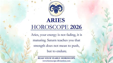 Aries Horoscope 2026: Yearly Horoscope Overview