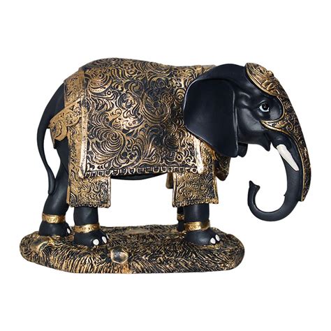 FABZONE Elephant Statue Showpiece Vastu Decorative Wild Pet Animal ...