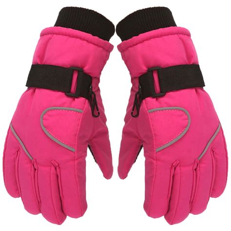 YWDJ Toddler Girls Boys Snow Gloves Kids Ski Winter Gloves Waterproof ...